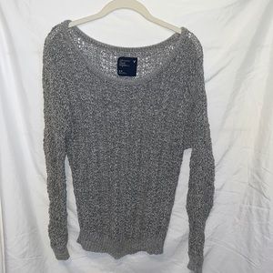 American Eagle Outfitters grey knit sweater